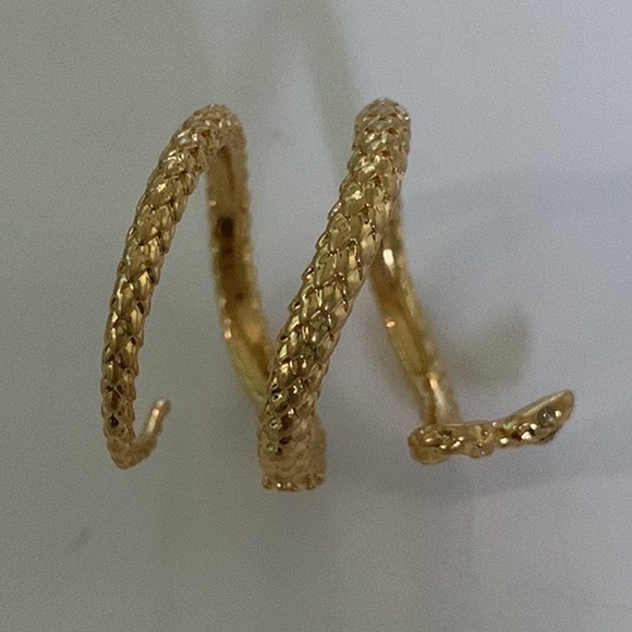Kendra Scott vintage two pieces snake style signature size 7 Ring & br… - Picture 11 of 15